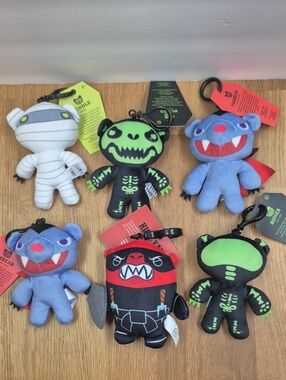 Deddy Bear Bag Clips **